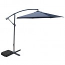 Umbrelă DEMI, gri, 300 cm, 42 mm, PE 180 g