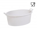 Lighean ICS P12160, 33 lit, 60 cm, alb, oval, cu urechi