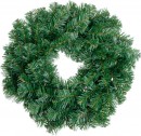 Coronita de Craciun MagicHome, naturala, 45 cm, 100 ramuri, EXTRA GROSA