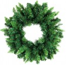 Coronita de Craciun MagicHome, naturala, 45 cm, 160 ramuri, EXTRA GROSA