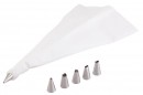 Geanta MagicHome, pentru decor, cofetarie, cu varfuri, 20x34 cm