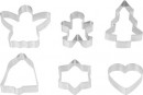 Taietor de biscuiti MagicHome, pentru copt, Craciun, matrita, 6 modele, Sellbox 36 buc