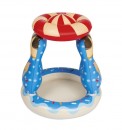 Piscina Bestway® 52270, Candyville, pentru copii, gonflabila, cu baldachin, 0,91x0,91x0,89 m