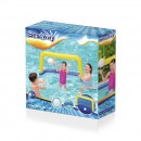 Set polo pentru piscina Pool Game Bestway® 52123, 137x66 cm, gonflabil, cu minge, pentru copii