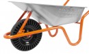 Roabă Strend Pro Premium Fortis D-1, Zn, roată SR bantam, 100 lit, max. 160 kg