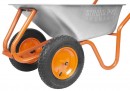 Roabă Strend Pro Premium Fortis D-22, Zn, roată PN gonflabilă, 85 lit, max. 220 kg