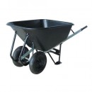 Roabă Greenlawn Titan 180 lit, 2x roată gonflabilă, plastic, max. 180 kg