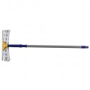 Racleta pentru curatare geamuri Neco 20-0655-41, 300 mm, cu maner telescopic 120 cm