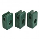 Clemă de sârmă PVC Metaltec, pac. 10 buc