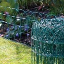 Plasa de sarma GardeNET 40 cm, L-25 m, PVC, decorativa