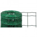 Plasa de sarma acoperita cu PVC EUROPLAST / inaltime : 1500 mmpatrat (ochi) : 100x50 mm diametru fir : 2,20 mm pachet