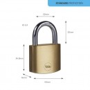 Blocare Yale Y110B/40/122/2, standard de securitate, lacat, 40 mm, 3 chei