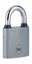 Lacăt Yale Y111S/38/121/1, fier, argintiu, 38 mm, 3 chei