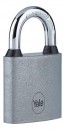 Lacăt Yale Y111S/50/125/1, fier, argintiu, 50 mm, 3 chei