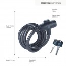 Broasca Yale YCK0/12/200/2, pentru bicicleta, cu cheie, 2000 mm