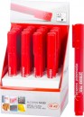 Marker Strend Pro Permanent, roșu, Sellbox 12 buc